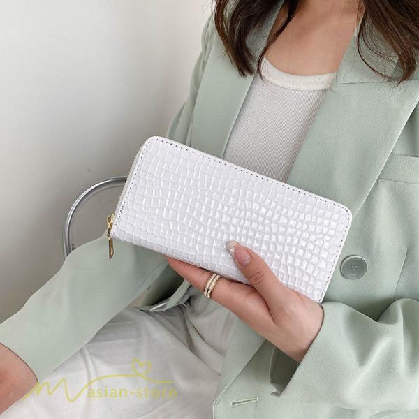 さいふ バッグ | レディース 長財布 レディース ウォレット 財布 さいふ 大容量 シンプル 緑 黒 白 プレゼント ロングウォレット 人気 使いやすい 20代 札入れ 40代 30代