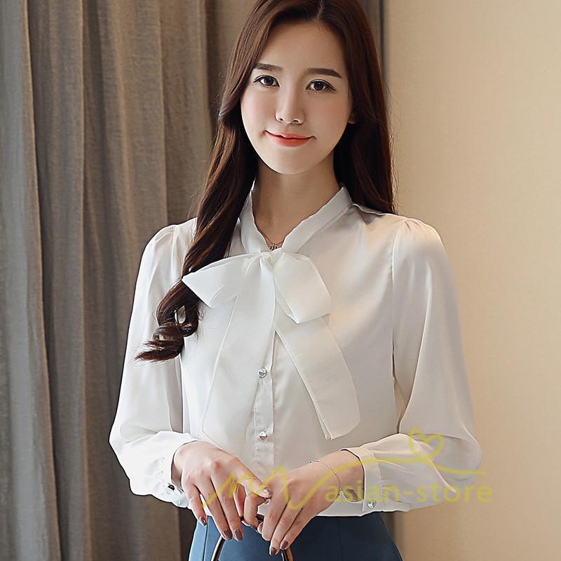 在庫ある | 短納期ブラウスレディースシャツ シフォンブラウス ビジネスカジュアルシャツトップス オフィスブラウス フォーマルシャツ 薄手 春夏衣装 リボン 通学通勤