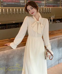 ミディアム | シャツワンピース ワンピース スプリングワンピース レディース 着痩せ 上品 長袖 気質 エレガント 大きいサイズ 通学 お出かけ Aラインワンピース 大人 通勤