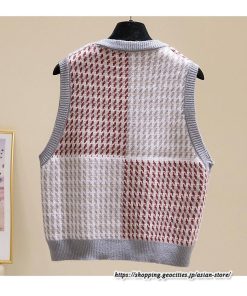 ベスト | ニットレディース トップス Vネック タンクトップ ノースリーブ 袖なし インナー ニット 女ニット 20代30代 重ね着風 レイヤード風 セーター