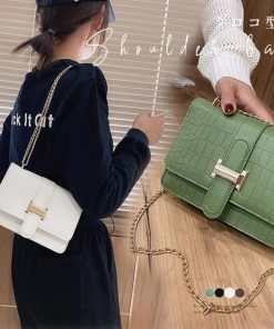 ショルダーバッグ | クロコ型押 レディース