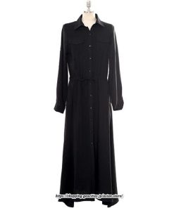 マキシ | 冬新作 ワンピース レディース ロング シャツワンピース 膝丈 婦人服 無地 大きいサイズ 長 可愛い ロングワンピース おしゃれ