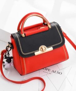 ショルダーバッグ | 3way配色ミニ手提げ