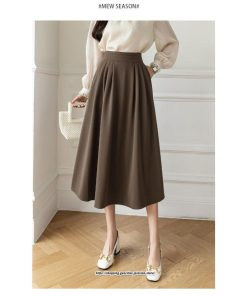 スカート | フレア ロングレディース 40代 きれいめ おしゃれ 着痩せ 秋 冬 ボトムス ロング 30代 20代 50代 暖か Aラインラシャ