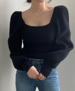 ニット・セーター | ニットトップス パフスリーブ レディース