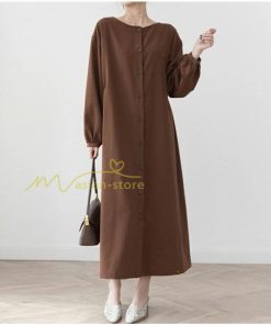 マキシ | 長袖ワンピース ワンピース レディース 秋物 羽織り カーディガン ロングワンピ ミモレ丈 4way 大人 上品感 無地 30代40代 リボン パフスリーブ 二次会