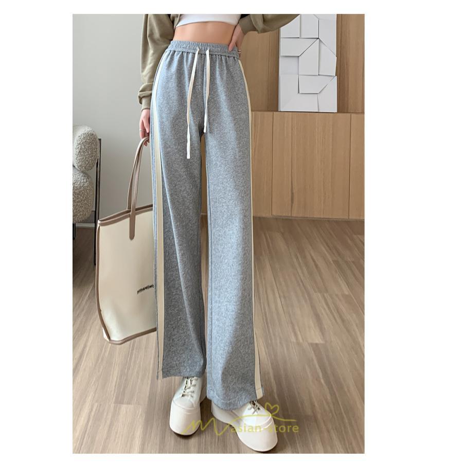 チノ・テーパード・ジョガー・スキニーパン | スウェットパンツ レディース コーデ ボトムス ワイドパンツ 美脚 ハイウェスト スリム 着痩せ ロング 送料無料 サイドライン お出かけ 部屋着 美脚 脚長