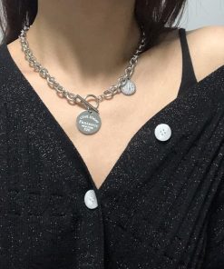 ネックレス | ペンダント太め チョーカー韓国