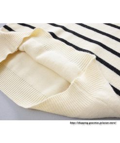 ニット・セーター | ニット カットソー セーター レディース トップス 秋冬 春 長袖 ニットセーター ボーダー ポロカラー プルオーバー 春秋 柔らかい 通学 ニットトップス 通勤