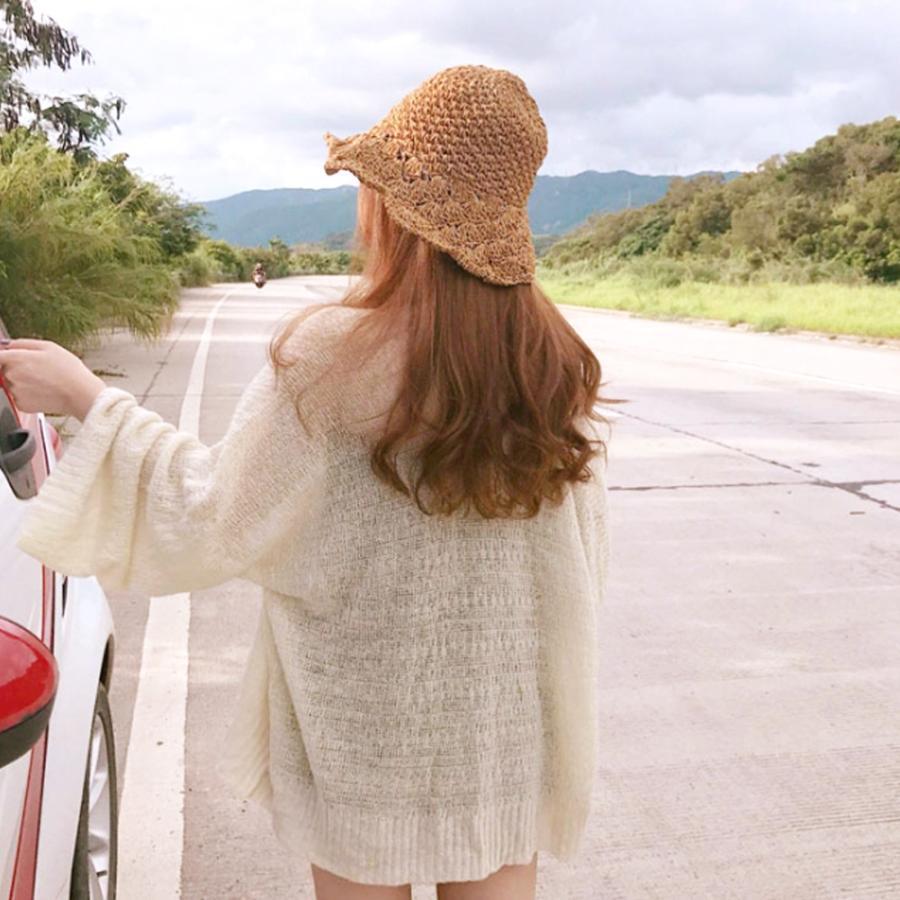 カーディガン | トップス 前開き 薄手 夏