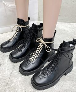 ショートブーツ | 厚底 レディース 裏起毛