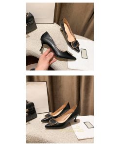 パンプス | 20.5cm~26.5cmハイヒール ポインテッドトゥ ミドルヒール 走れる ヒール レディース 結婚式 通勤 二次会 大きいサイズ 小さいサイズ