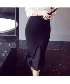 スカート | タイトマーメイドセクシー膝下丈ヒップアップ ハイウエスト 30代40代 大人 上品 50代60代 オフィス