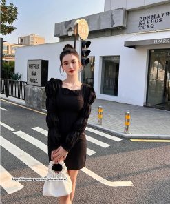 タイト | セクシーワンピース 二次会ワンピース 上品 高級感 ワンピース 長袖 タイトワンピース スリム 美ライン 結婚式 通勤 フォーマル オフィス お呼ばれワンピース