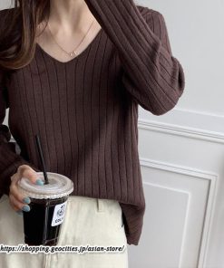 ニット・セーター | カットソー ニット レディース リブニット 長袖 秋冬 春 トップス スリム ストレッチ インナー 無地 着痩せ プルオーバー 長袖カットソー 長袖ニット 通学通勤