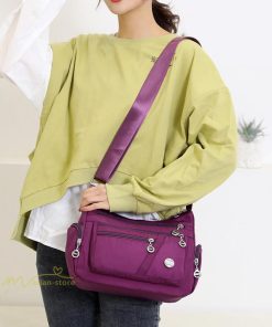 女性用バッグ | ショルダーバッグ レディース 防水 多機能 ポケット沢山 肩掛け 収納 軽量 バッグ Bag 鞄 ママかばん 大人 お出かけ 20代30代40代 収納 通学通勤