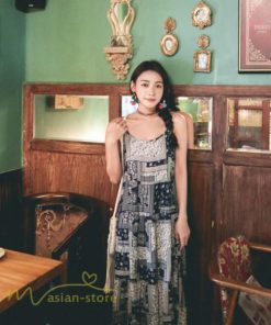 ノースリーブ | キャミソール ワンピース キャミワンピ レディース ロング丈 ゆったり カジュアル かわいい 体型カバー リラックス 春 薄手 旅行着 総柄 送料無料 夏