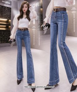 チノ・テーパード・ジョガー・スキニーパン | パンツ デニム ジーンズ デニムパンツ フレアパンツ レディース スキニーデニム ボトムス ロング ジーンズ 送料無料 ジーパン 冬 着痩せ 秋