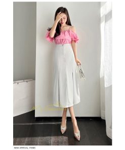 スカート | ボトムス レディース きれいめ 春夏 タイトおしゃれ フォーマル 通勤 プリーツ20代30代40代 着痩せ 韓国風 カジュアル 20代30代40代