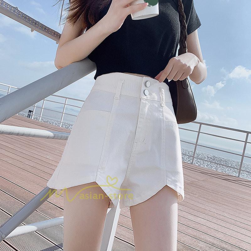 ショートパンツ | レディース デニム 短パン ジーンズ ボトムス 20代30代40代 カジュアル お出かけ 通勤通学 韓国風 ファッション 上品 着痩せ