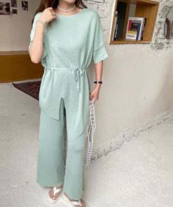 セットアップ | ニット冷感タッチレディース