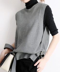 ニット・セーター | ニットベスト レディース 重ね着 上着