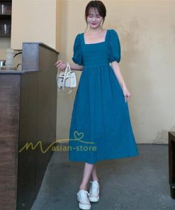 マキシ | ワンピース レディース 春夏 半袖ワンピース 40代 キレイめ ロングワンピース 無地 Aラインワンピース ゆったり オシャレ カジュアル 着痩せ 通勤 韓国風 2022