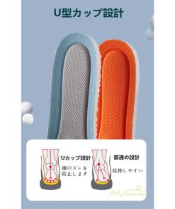 日用雑貨 | インソール アーチサポート 3D立体型 中敷きクッション 衝撃吸収 中敷 中敷き 防臭 通気性抜群 男女兼用 送料無料 スポーツ 反発 疲れにくい 通気性