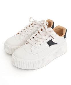 ショートブーツ | 厚底スニーカー レディース 韓国風