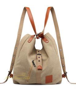 女性用バッグ | ショルダーバッグ リュック バッグ カバン レディース 帆布バッグ ズック カジュアル 旅行 肩掛け 手提げ シンプル エコバッグ ハンド 通勤通学 洗え 便利 収納