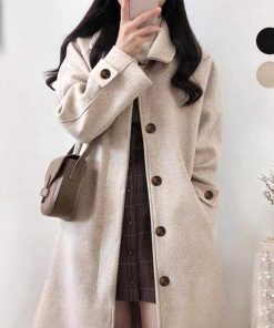 トレンチコート | ステンカラーコートレディース中綿コート冬