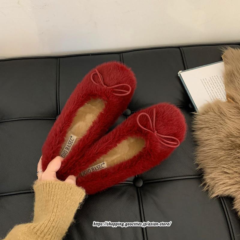 ローファー | モカシン パンプス レディース 高品質 痛くない フラット スリッポン ボア ファー フラット おしゃれ 秋 痛くない ふわふわ 柔らかい 歩きやすい 冬