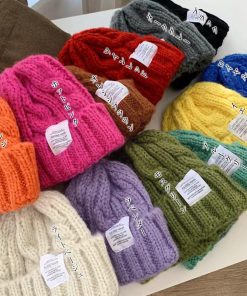 ニット帽 | ケーブル編み ニット帽子 レディース秋冬