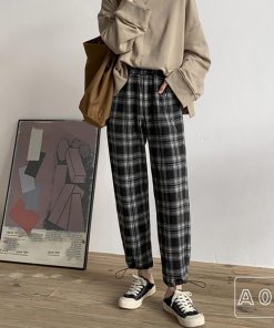 クロップドパンツ | チェック柄 あったか ストレートパンツ カーゴパンツ レディース おしゃれ ロングパンツ カジュアル 裏起毛パンツ 着やせ