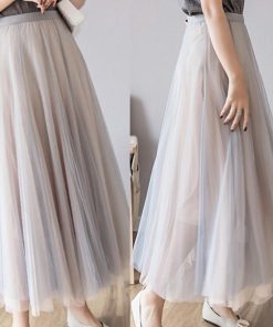 ロングスカート | チュールスカート ロング ふんわり 夏