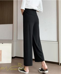 パンツ レギンス | ワイドパンツ マタニティウェア 妊婦服 サマーパンツ 着痩せ 上品 無地 マタニティパンツ 大きいサイズ サマー 夏服 お出かけ 日常感 妊婦服 産前 ウエストゴム