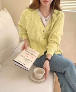 ニット・セーター | カーディガン レディース 韓国ファッション