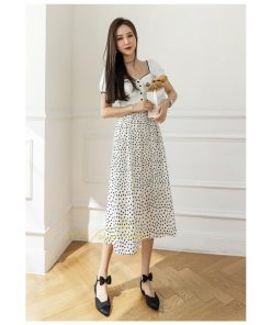 スカート | ロング丈フレアウエストゴム レディース 春夏 体型カバー 大人 20代 30代 40代 OL ママ 母 通勤通学 フェミニン 着痩せ デイリー お出かけ カジュアル