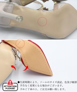 サンダル | レディース エレガント ハイヒール リベット ポインテッドトゥ ピンヒール アンクルストラップ シューズ 痛くない パンプス