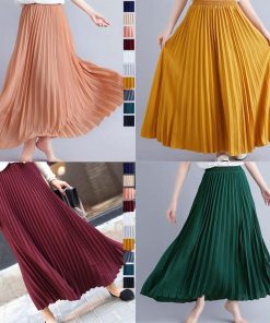 ロングスカート | プリーツスカート レディース 春夏秋冬 マキシスカート ハイウエストスカート 大人