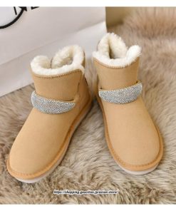 ブーツ | ムートンレディース 靴 スノーシューズ 裏起毛 防寒 内ボア 冬靴 おしゃれ 2022新作 美脚 疲れない 保温 美脚 歩きやすい あったか 可愛い 冬