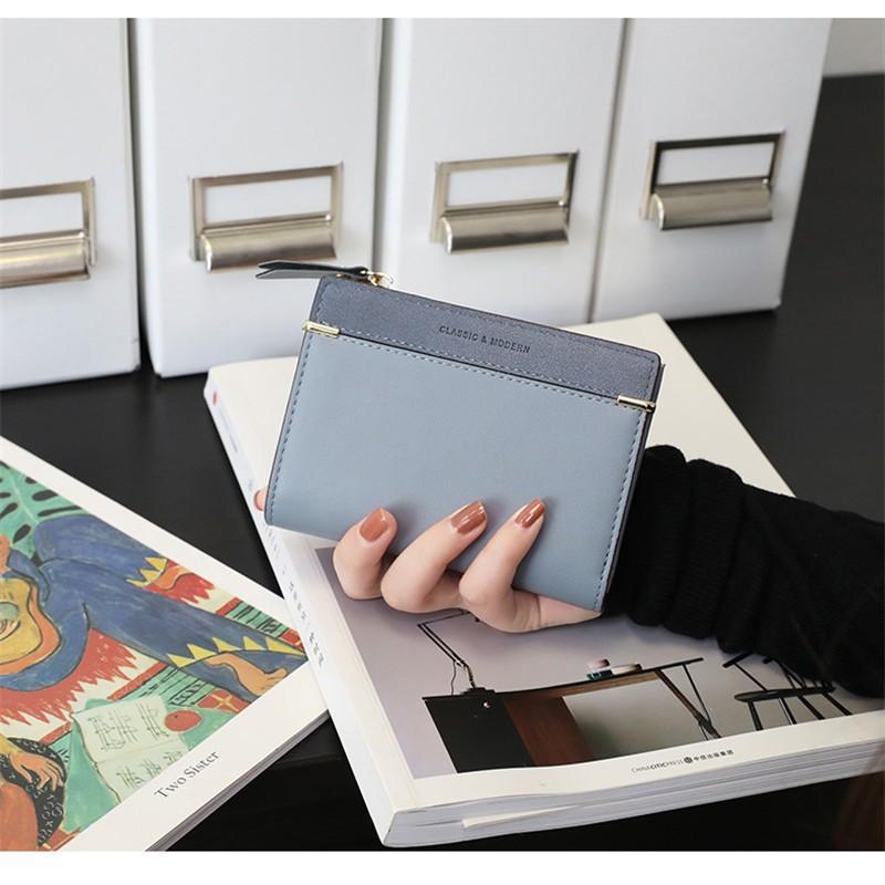 セール | 財布 二つ折り ウォレット 女性用財布 さいふ 小さいウォレット 小銭入れ 軽量コンパクト二つ折りサイフ 可愛い カード使いやすいミニ財布ポーチ