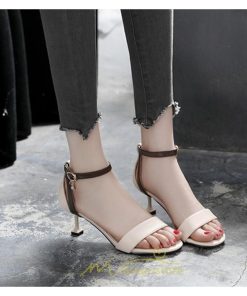 パンプス | ハイヒール オープントゥ レディース 夏 サンダル ストラップ ヒール5cm7cm8.5cm ピンヒール お出かけ 旅行 リゾート 歩きやすい 痛くない 20cm-26.5cm