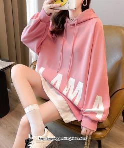 パーカー | プルオーバーレディース トップス 長袖トレーナー シンプル フード付 秋 冬 フード付き 切り替え 体型カバー 50代 40代 30代 フード おしゃれ 20代 春