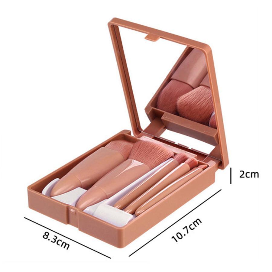 その他小物 | メイクブラシ5本セット 収納ケース付き