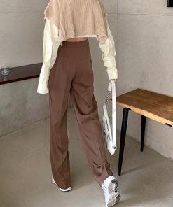 サルエルパンツ | セミワイドパンツ レディース オフィス