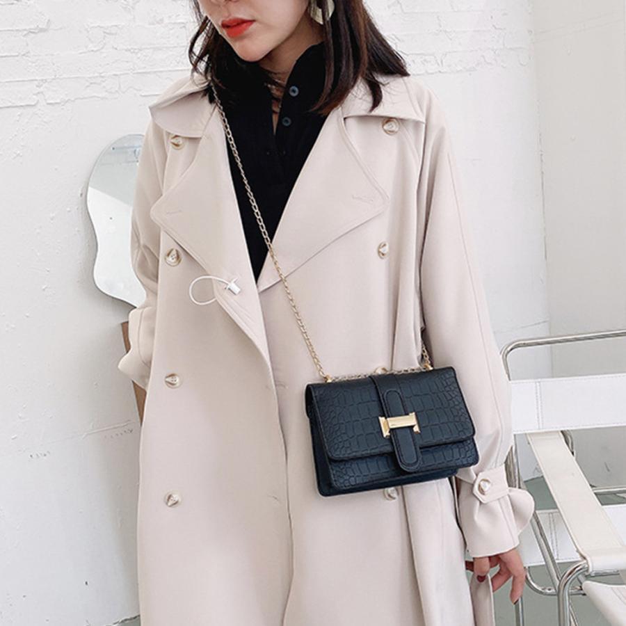 ショルダーバッグ | クロコ型押 レディース