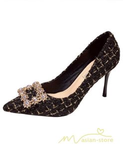 パンプス | 大きいサイズ走れる ヒール レディース 結婚式 通勤 二次会 小さいサイズ 20.5cm 26.5cm ハイヒール ポインテッドトゥ 30代 仕事 大人 面接