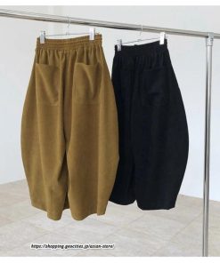 ワイドパンツ | バルーンパンツ コクーンパンツ パンツ ボトムス レディース 夏秋物 ロングパンツ 九分丈 ウエストゴム 通学通勤 20代50代 無地 大人 ボールパンツ