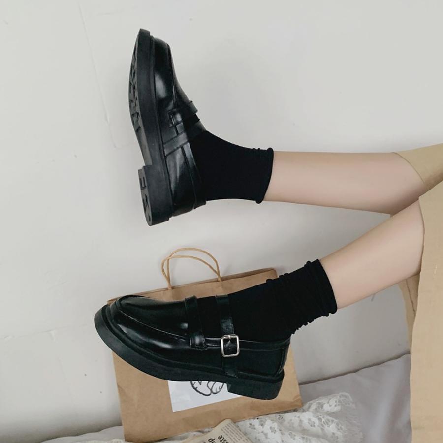 ショートブーツ | ローファー レディース 靴 厚底 オックスフォード 通学 パンプス 歩きやすい ローヒール